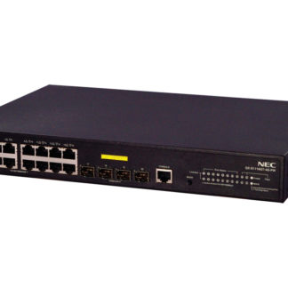 B02014-01107<BR>QX-S1116GT-4G-PW 1GbEベーシックPoE+・レイヤ2スイッチ<BR>日本電気㈱