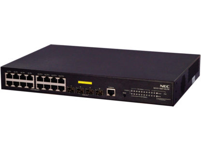 B02014-01107QX-S1116GT-4G-PW 1GbEベーシックPoE+・レイヤ2スイッチ日本電気㈱