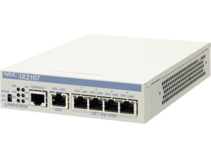 BI0001185年無償保証 VPN対応高速アクセスルータ UNIVERGE IX2107日本電気㈱