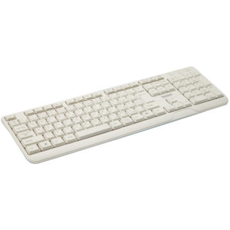 3R-KCKB04UWT<BR>スタンダード108日本語キーボード USB接続 白<BR>スリーアールソリューション㈱