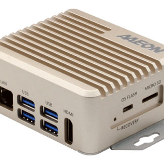 BOXER-8221AI-B1-WIFI-AC-4.6組込小型PC AIエッジ向け NVIDIA Jetson Nano搭載 USB3.2×4 RS232×2 eMMC 16GB搭載 WiFi搭載モデル ACアダプタ付 Jetpack4.6プリインストール済ＡＡＥＯＮ　Ｔｅｃｈｎｏｌｏｇｙ