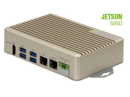 BOXER-8222AI-B1-AC-4.6AIエッジ向けファンレスPC NVIDIA Jetson Nano搭載 PoE/PD×1 DIO搭載モデル ACアダプタ付 Jetpack4.6プリインストール済ＡＡＥＯＮ　Ｔｅｃｈｎｏｌｏｇｙ