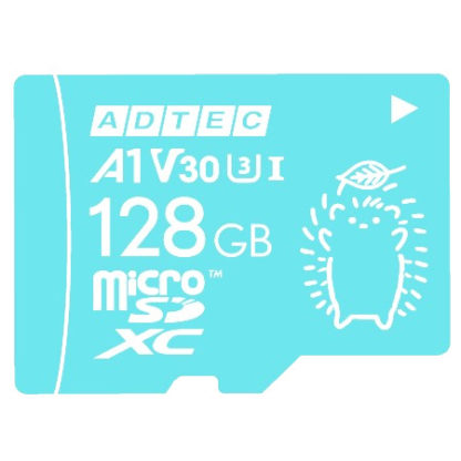 ADC-MZTX128G/U3microSDXCカード 128GB UHS-I U3 V30 A1㈱アドテック