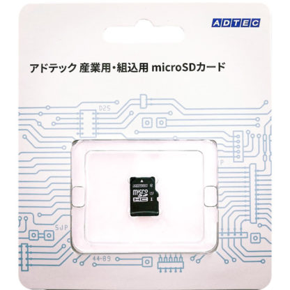 EMH04GPBWGBECDAZ産業用 microSDHCカード 4GB Class10 UHS-I U1 aMLC ブリスターパッケージ㈱アドテック