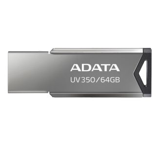 AUV350-64G-RBK<BR>USBメモリ UV350 64GB USB3.2 Gen1対応 キャップレス シルバー /5年保証<BR>Ａ－ＤＡＴＡ　Ｔｅｃｈｎｏｌｏｇｙ