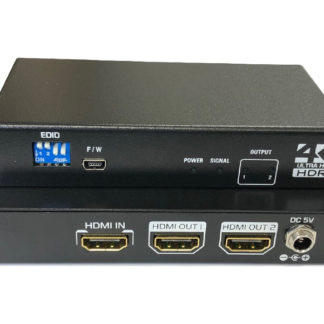 AVS2-18G102<BR>4K/60p（18Gbps）対応 HDMIスプリッター 1入力/2出力<BR>エイム電子㈱