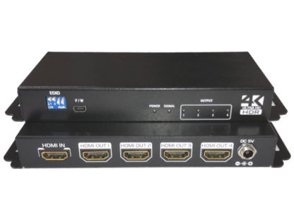 AVS2-18G1044K/60p（18Gbps）対応 HDMIスプリッター 1入力/4出力エイム電子㈱