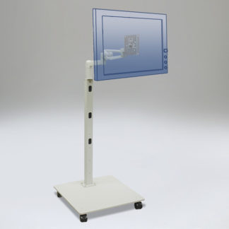AZ-701LLG-4BXAZ701L（平板スチール製ロータイプ）＋PS-4BXP-LG4 セット品アルファーテック