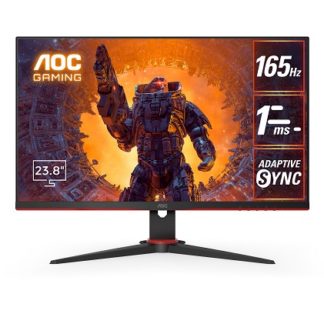 24G2SPE/11<BR>23.8型ワイド165Hz対応ゲーミング液晶ディスプレイ （23.8型/1920×1080/D-SUB、HDMI、DP/ブラック/スピーカーなし）<BR>ＡＯＣ