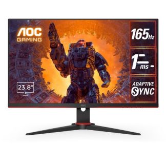 24G2SPE/1123.8型ワイド165Hz対応ゲーミング液晶ディスプレイ （23.8型/1920×1080/D-SUB、HDMI、DP/ブラック/スピーカーなし）ＡＯＣ