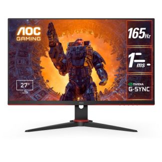 27G2SPE/11<BR>27型ワイド165Hz対応ゲーミング液晶ディスプレイ （27型/1920×1080/D-SUB、HDMI、DP/ブラック/スピーカーなし）<BR>ＡＯＣ