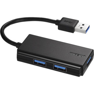 BSH3U100U3BKZUSB3.0 バスパワー 3ポート ハブ ブラック㈱バッファロー（サプライ）