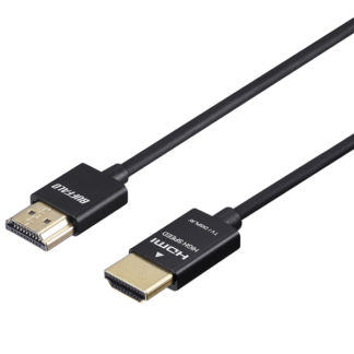 BSHD3S50BKイーサネット対応 HIGH SPEED HDMIケーブル スリムタイプ 5.0m ブラック㈱バッファロー（サプライ）