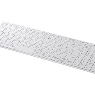 BSKBB320WH<BR>Bluetooth5.0対応 コンパクトキーボード ホワイト<BR>㈱バッファロー（サプライ）