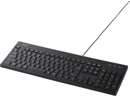 BSKBU520BK有線フルキーボード 防水防塵抗菌仕様 ブラック㈱バッファロー（サプライ）