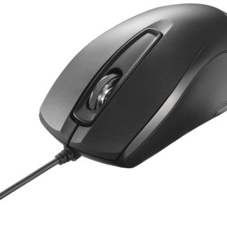 BSMBU110BK<BR>3ボタン 有線 BlueLED 高耐久 抗菌 マウス ブラック<BR>㈱バッファロー（サプライ）