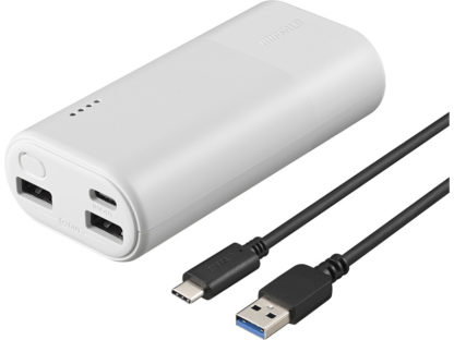 BSMPB10030C3WHモバイルバッテリー 10000mAh USB Type-C対応 3ポート ホワイト㈱バッファロー（サプライ）