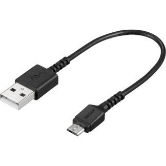 BSMPCMB101BKUSB2.0ケーブル（Type-A to microB） スリム 0.1m ブラック㈱バッファロー（サプライ）