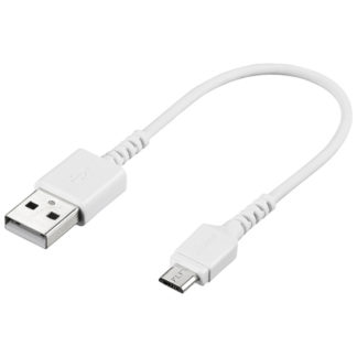 BSMPCMB101WHUSB2.0ケーブル（Type-A to microB） スリム 0.1m ホワイト㈱バッファロー（サプライ）