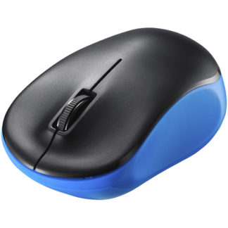 BSMRW100BL<BR>無線（2.4GHz） IR LED光学式マウス 3ボタン/電池長持ち ブルー<BR>㈱バッファロー（サプライ）
