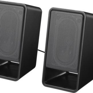 BSSP300UBK<BR>PC用スピーカー USB電源ヘッドホン出力対応 ブラック<BR>㈱バッファロー（サプライ）