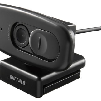 BSW300MBK200万画素WEBカメラ 1080P FullHD マイク内蔵 ブラック㈱バッファロー（サプライ）