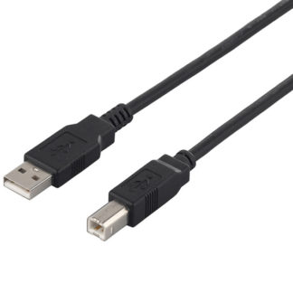 BU2AB30BK<BR>USB2.0 A to B ケーブル 3.0m ブラック<BR>㈱バッファロー（サプライ）