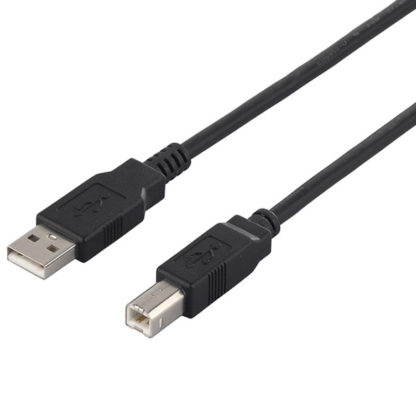 BU2ABK05BKUSB2.0 A to B 環境対応ケーブル 0.5m ブラック㈱バッファロー（サプライ）