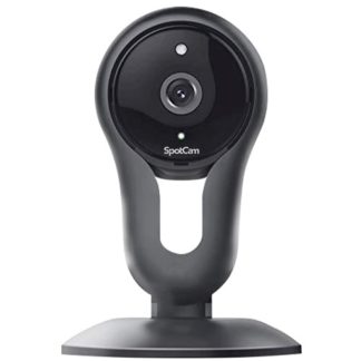 SPC-SPOTCAM-FHD-2+<BR>SpotCam FHD 2+ ペット監視 老人介護 見守り スマホからモニタリング可能 フルHD画質・140度画角対応1080PフルHD画質・140度画角対応の屋内用監視カメラ<BR>㈱アユート