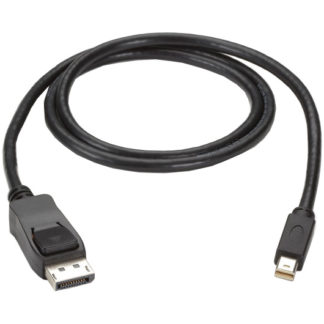 ENVMDPDP-0010-MM<BR>Mini DisplayPort変換ケーブル Mini DisplayPortオス/標準DisplayPortオス 10ft(3.0m)<BR>ＢＬＡＣＫＢＯＸネットワークサービス
