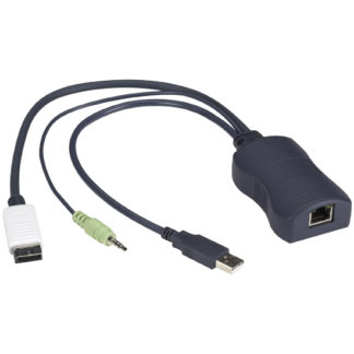 KV1408A<BR>ServSwitch CXサーバアクセスモジュール シングル USB/DisplayPort/オーディオ<BR>ＢＬＡＣＫＢＯＸネットワークサービス