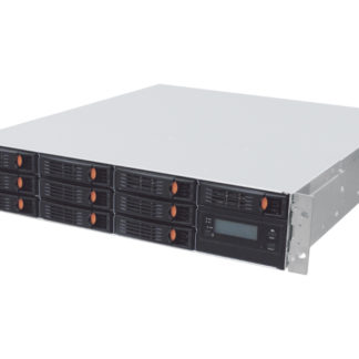 EP2210B3-12T10ECLAIRPROシリーズ EP2210B3 USB3.0+eSATA対応 ハードウェアRAID対応2UラックマウントDAS 総容量120TB（12TB×10ドライブ）㈱バイオス