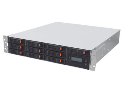 EP2210B3-12T10ECLAIRPROシリーズ EP2210B3 USB3.0+eSATA対応 ハードウェアRAID対応2UラックマウントDAS 総容量120TB（12TB×10ドライブ）㈱バイオス