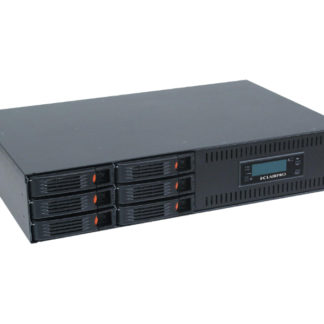 ER206B32-12T06ECLAIRPROシリーズ ER206B32 USB3.2（Gen2）+eSATA対応 ハードウェアRAID対応2Uラックマウント高速DAS 総容量72TB（12TB×6ドライブ）㈱バイオス