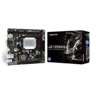 J4125NHU<BR>4コア/4スレッドのGemini Lake Refresh世代CPU「Celeron J4125」をオンボードで実装したマザーボード<BR>ＢＩＯＳＴＡＲ