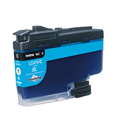 LC416XLC<BR>【ブラザー純正】インクカートリッジ シアン 対応型番：DCP-J4140N、MFC-J4440N、MFC-J4540N、MFC-J4940DN他<BR>ブラザー工業㈱