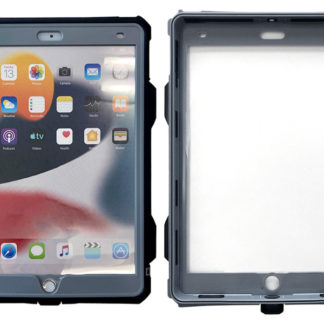 TBC-IP7BL02S<BR>iPad 第9、8、7世代（10.2インチ）対応IP68（防水・防塵）ケース/ペンホルダー、ストラップ付<BR>㈱ブルー