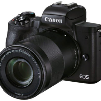 4725C003ミラーレスカメラ EOS Kiss M2・ダブルズームキット （ブラック）キヤノン㈱