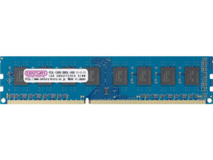 CK4GX2-D3LU1600デスクトップ用 PC3L-12800/DDR3L-1600 8GBkit(4GBx2) 240pin UDIMM 1.5/1.35V共用 日本製センチュリーマイクロ㈱