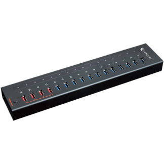 CHM-U3P16V2<BR>16ポートハブ USB3.2 Gen1 Hub名人 十六段<BR>㈱センチュリー