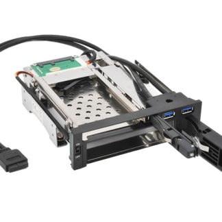 T-5K3525U-SA2<BR>iStarUSA マルチリムーバブルラック V2 3.5+2.5 SATA ＆ USB<BR>㈱センチュリー