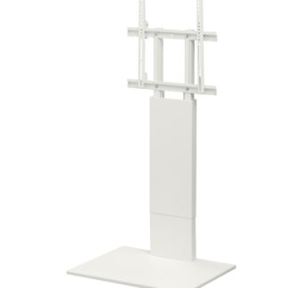V2L-WH<BR>シンプル壁寄せスタンド V2 ロータイプ サテンホワイト（32～60型）<BR>㈱ダイエン