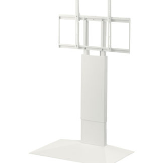 V3L-WH<BR>シンプル壁寄せスタンド V3 ロータイプ サテンホワイト（32～80型）<BR>㈱ダイエン