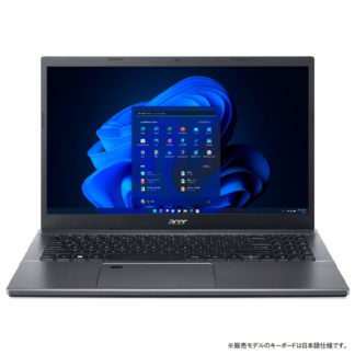 A515-57-A76Y/SFAspire 5 (Core i7-1255U/16GB/512GB SSD+HDD非搭載/ODD非搭載/Windows 11 Home(64bit)/Office Home & Business 2021（個人向け）/15.6型/スチールグレイ)Ａｃｅｒ