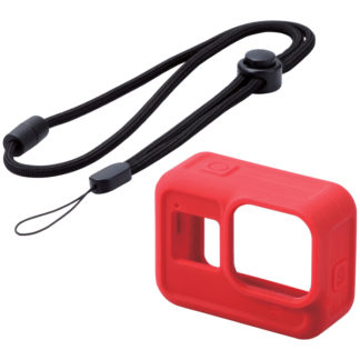 AC-GP8BZEROCRDアクションカメラ用アクセサリ/ZEROSHOCKケース/GoPro HERO8 Black/レッドエレコム㈱
