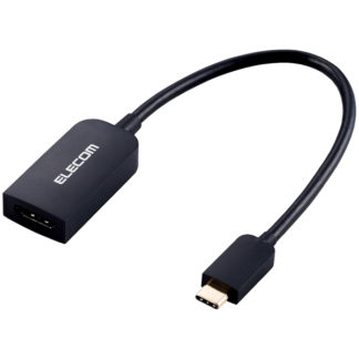 AD-CHDMIBK2<BR>USB Type-C映像変換アダプタ/USB Type-C to HDMI/30Hz/ブラック<BR>エレコム㈱