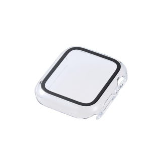 AW-20SFCGOCR<BR>Apple Watch 40mm用フルカバーケース/プレミアムガラス/ゴリラ/高透明/クリア<BR>エレコム㈱