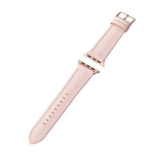 AW-41BDLHVPN<BR>Apple Watch 41/40/38mm用バンド/ハイブリッドレザー/ピンク<BR>エレコム㈱