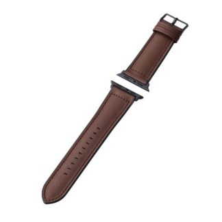 AW-45BDLHVBR<BR>Apple Watch 45/44/42mm用バンド/ハイブリッドレザー/ブラウン<BR>エレコム㈱
