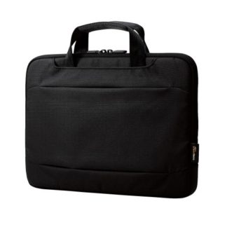 BM-IBLW11NBK<BR>パソコンケース/リサイクル素材/取っ手付き/手提げ/撥水/防汚/CORDURA/11.6インチ/ブラック<BR>エレコム㈱